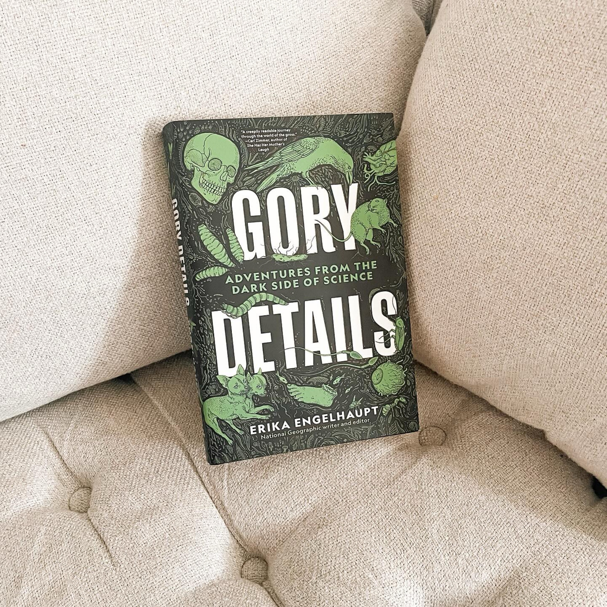 WEEKEND READS

I am still struggling with a major reading slump, which came during #nonfictionnovember (my fave time of year). But I’m trying to get back into it with a cool (read: disturbing) science book - Gory Details by Erika Engelhaupt.

This book has fascinating chapters on some of the weirdest, most interesting area of science. I’m hooked 👏🏻

What are you currently reading?

#weekendreads #currentlyreading #ilovebooks #bookworm #booknerd #biblio #bibliophile #sciencereads #nonfictionbookstagram #nonfictionbooks #nonfictionreads #nonfictionbookparty #nationalgeographic #sciencefacts #sciencelover

#LTKHome #LTKFindsUnder50