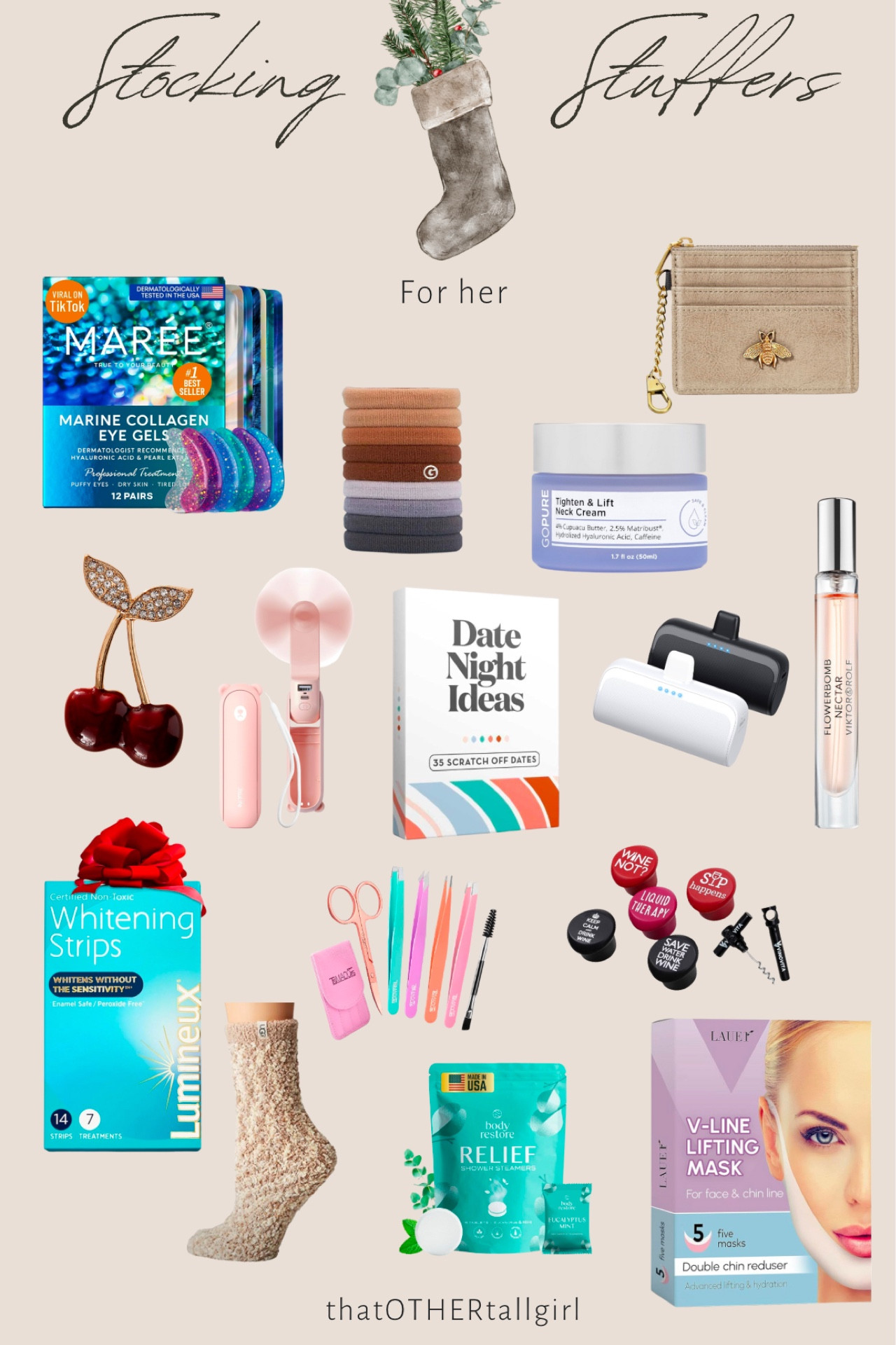 Stocking stuffers for her 

#LTKHoliday #LTKGiftGuide