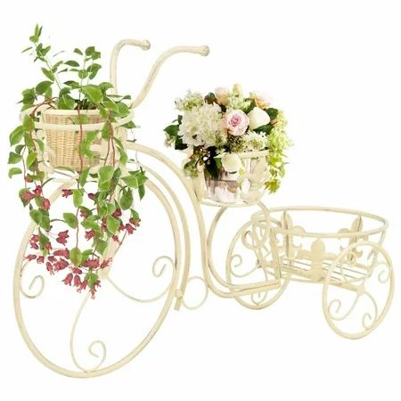 RLCEGAL Plant Stand Bicycle Shape Vintage Style Metal | Walmart (US)