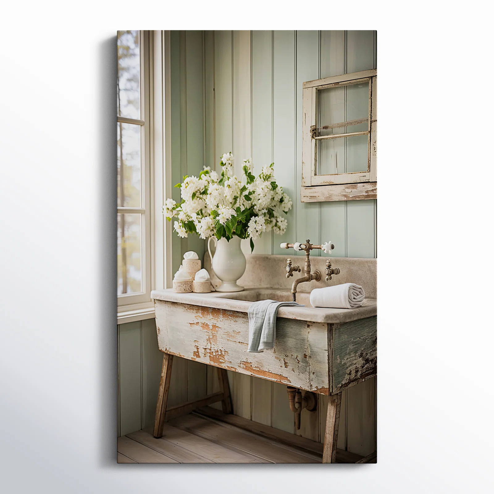 Maxon " Farmhouse Vintage Laundry Room " | Wayfair North America