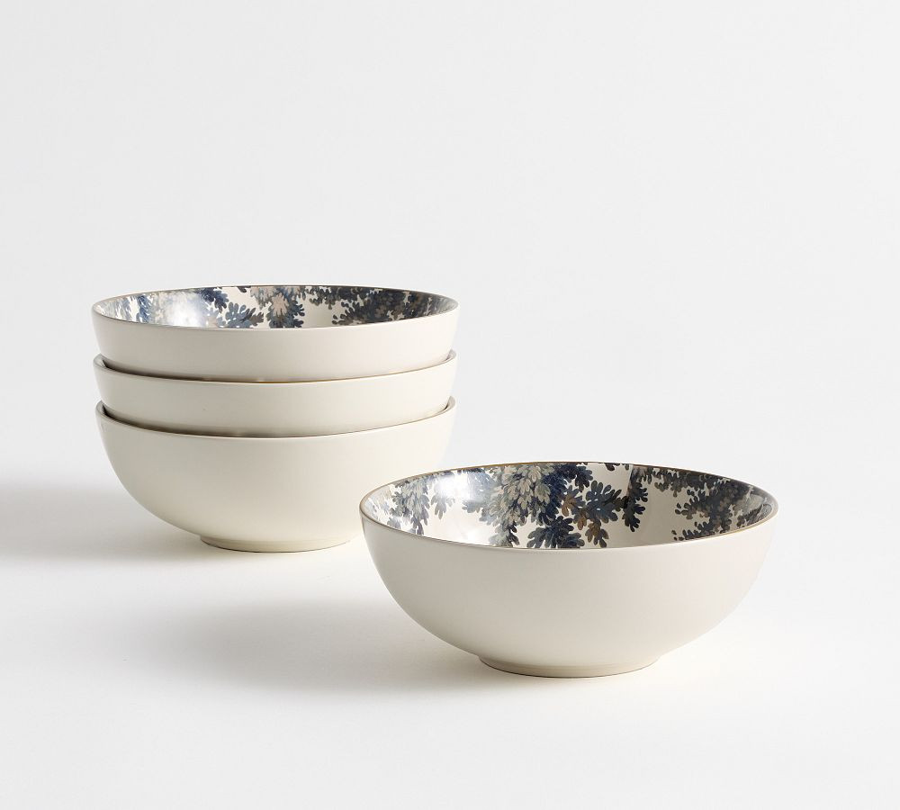 Kravet Folly Scenic Stoneware Cereal Bowls - Set of 4 | Pottery Barn (US)