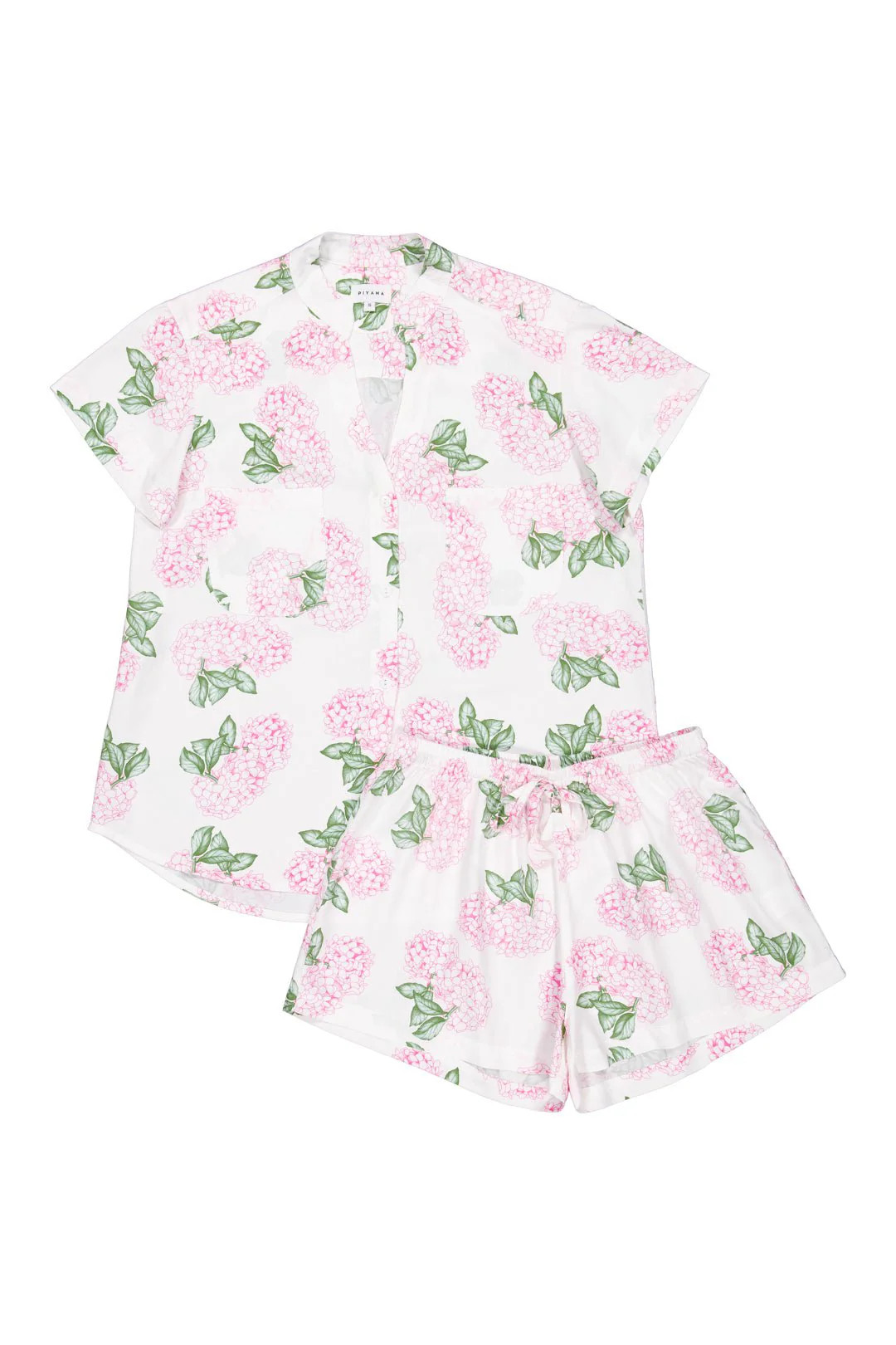 Maggie Pajama Set - Hydrangea Pink | Piyama US