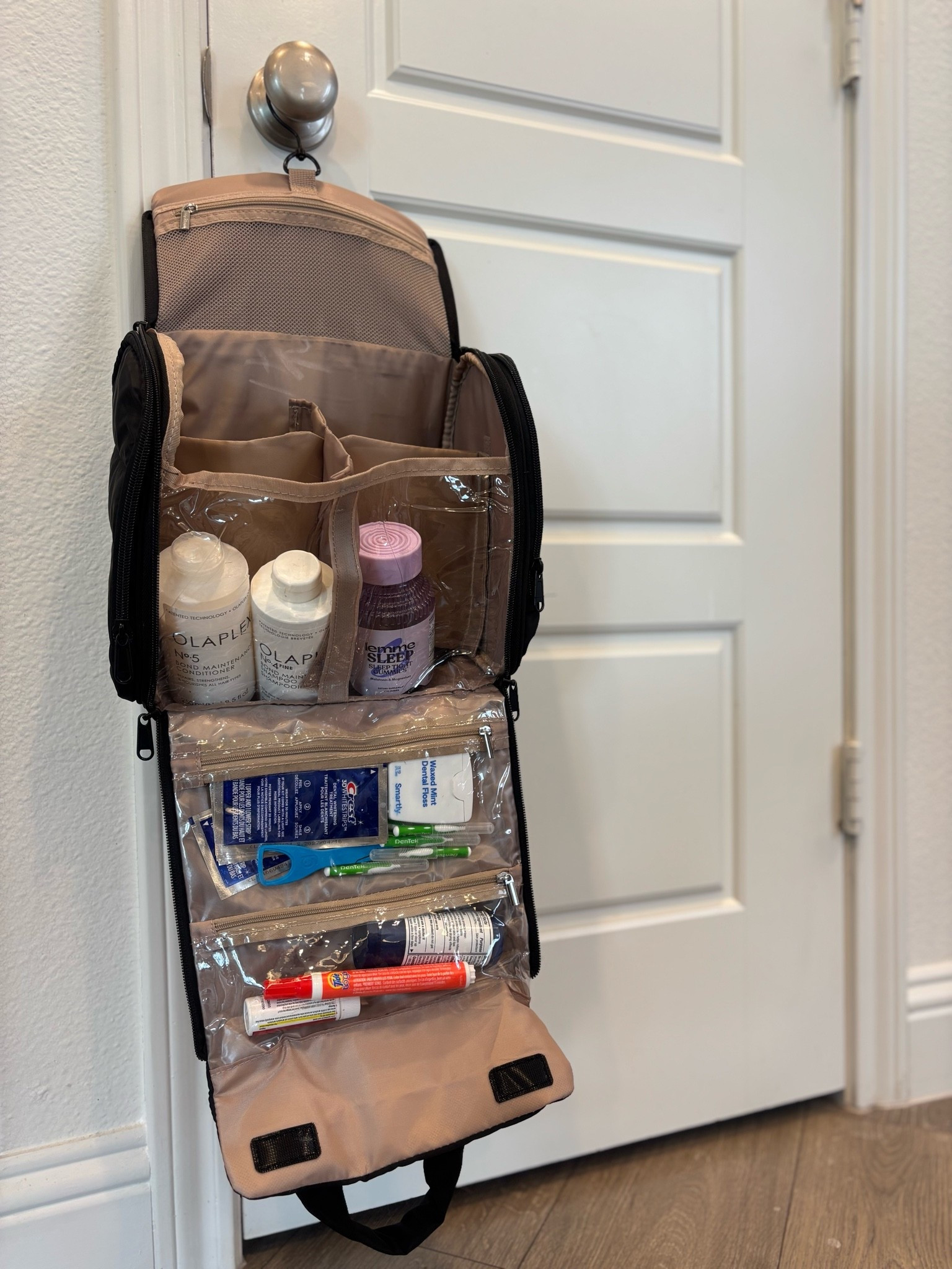 Hanging toiletry travel bag! Got it before it was on sale unfortunately! But it fits so much! #primeday #amazonprime

#LTKHome #LTKTravel #LTKSaleAlert
