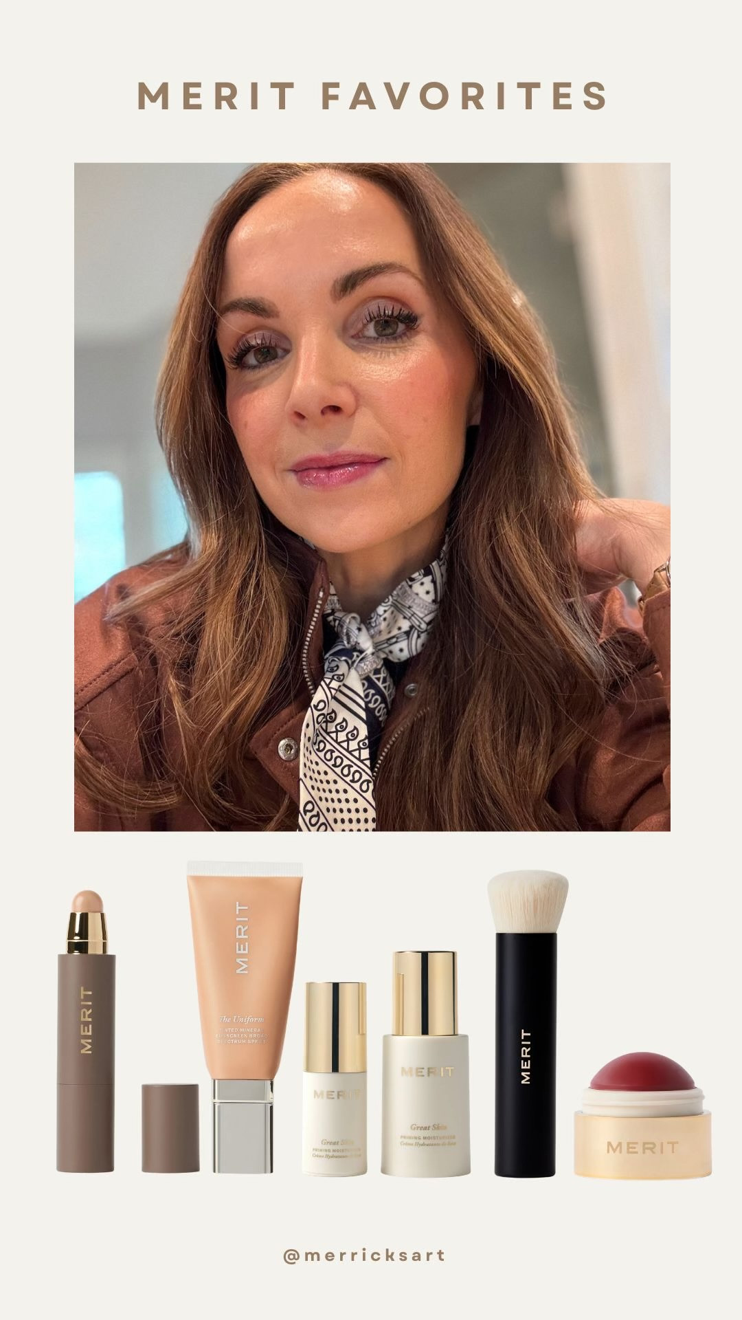 @Merit makeup is now my go to! They sit so well on the skin- I linked my favorites! 

#LTKBeauty