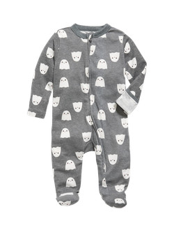 Unisex Halloween 1-Way Zip Sleep & Play Footed One-Piece for Baby | Old Navy (US)