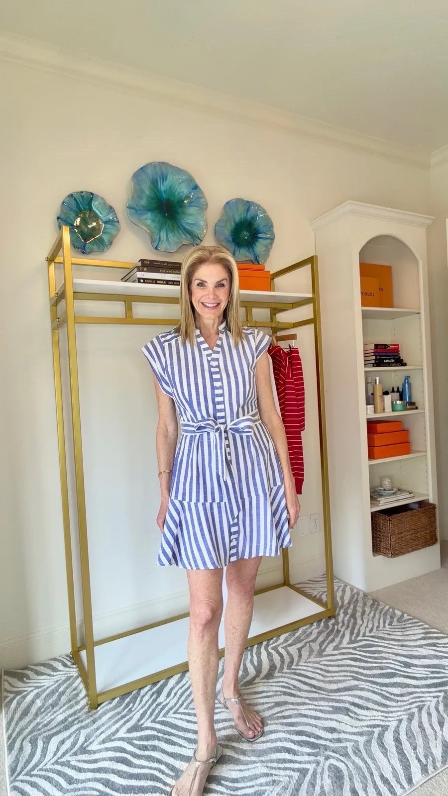 Love this striped dress for late summer and early fall! Size S

#LTKSeasonal #LTKOver40 #LTKootd