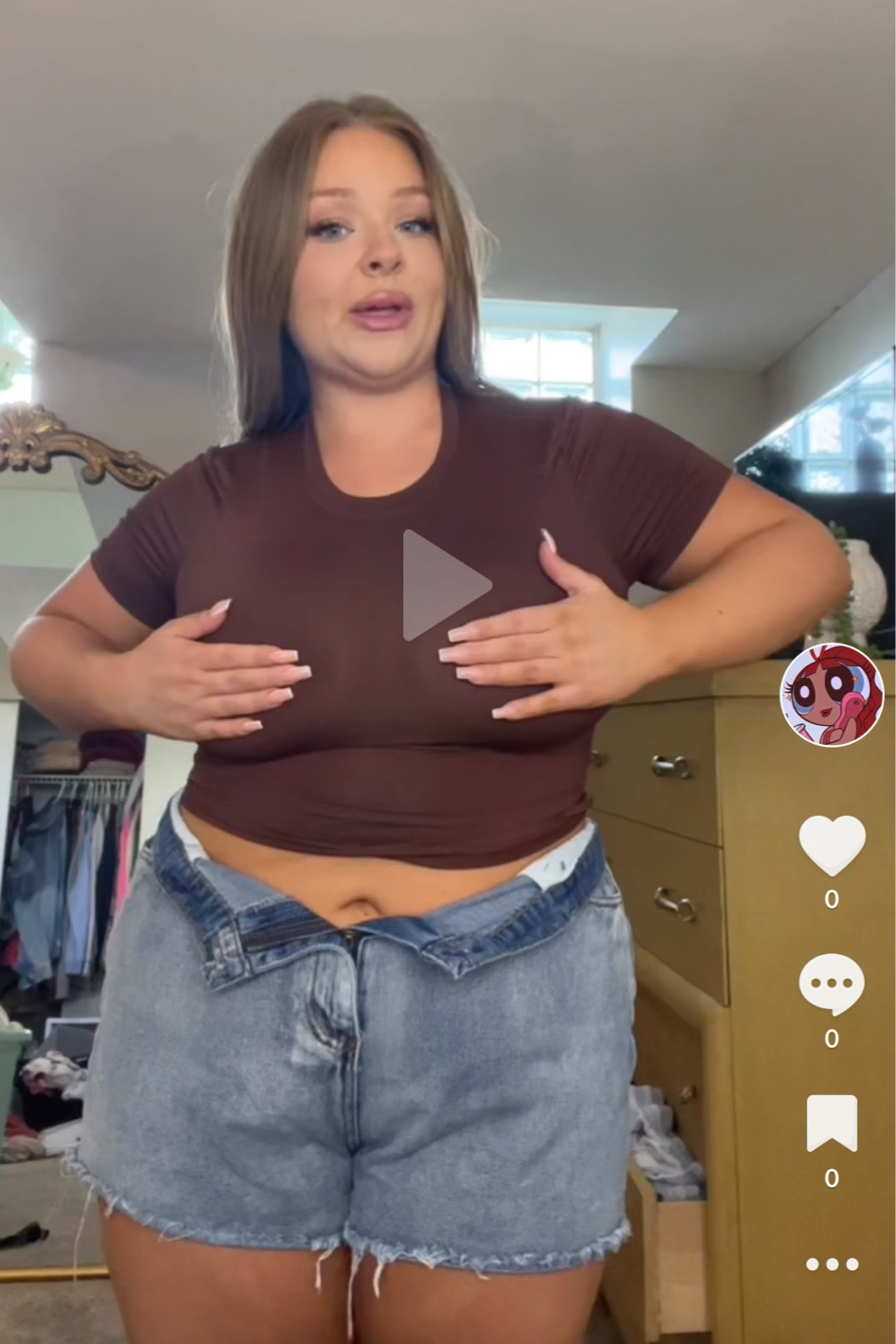 Top size large 
Bottoms PLL size 16