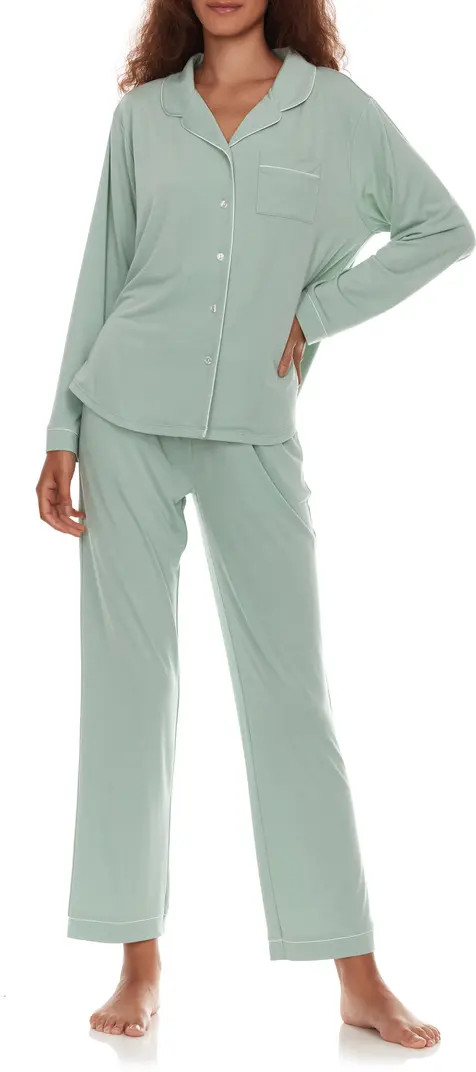 Annie Long Sleeve & Pants 2-Piece Pajama Set | Nordstrom Rack