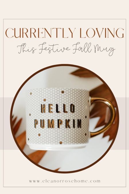 Currently loving this "Hello Pumpkin" mug- bring on the Pumpkin Spice Lattes! 🍂

#LTKfindsunder50 #LTKSeasonal #LTKhome