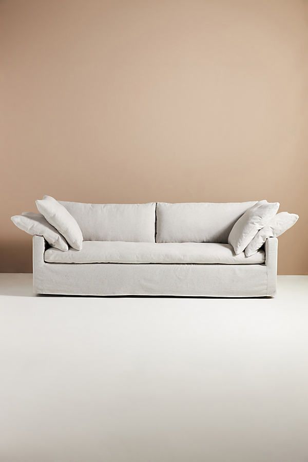 Upcycled Wells Sofa By Anthropologie in Grey Size M | Anthropologie (US)