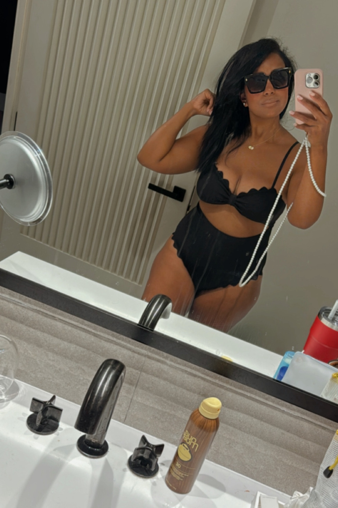 Amazon swimsuit ✨🐚

#LTKFindsUnder50 #LTKStyleTip #LTKSwim