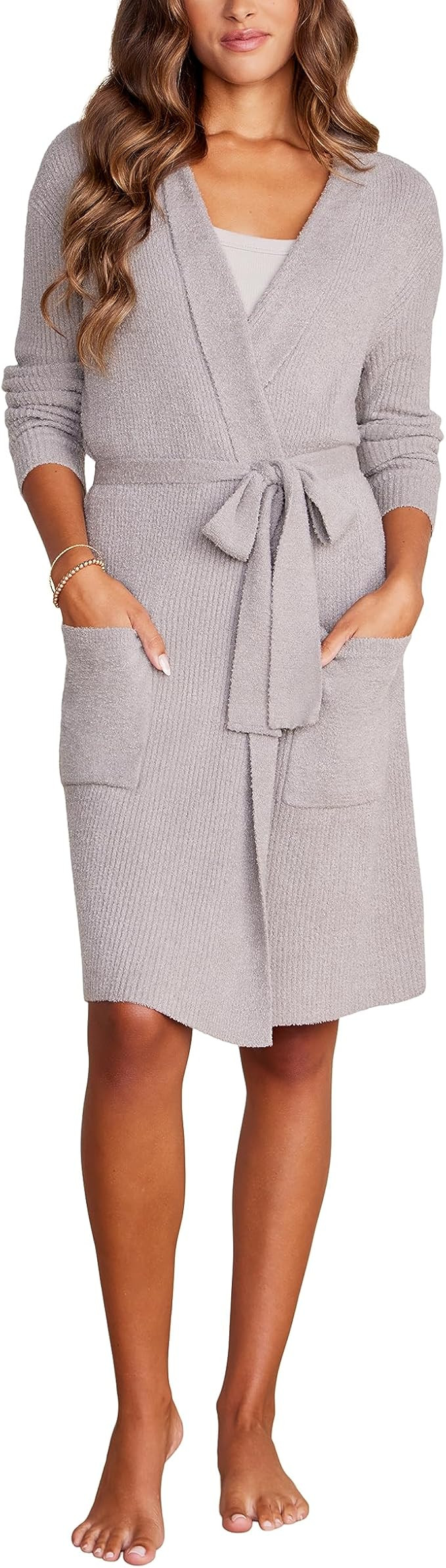 Barefoot Dreams CozyChic Lite HE Ribbed Robe | Amazon (US)