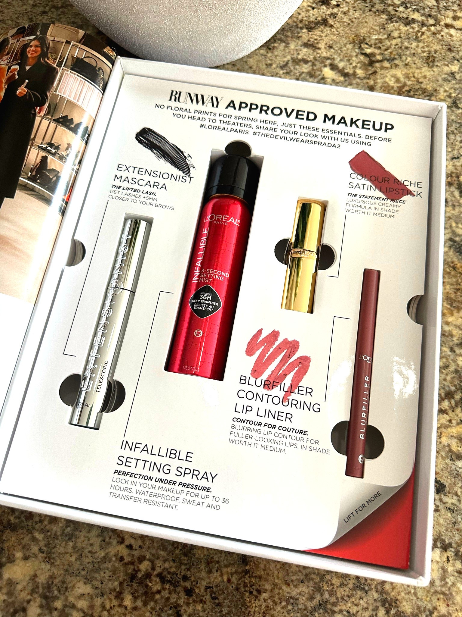 L’Oréal x  Devil Wears Prada ❤️

#LTKdayinmylife #LTKgrwm #LTKmorningroutine