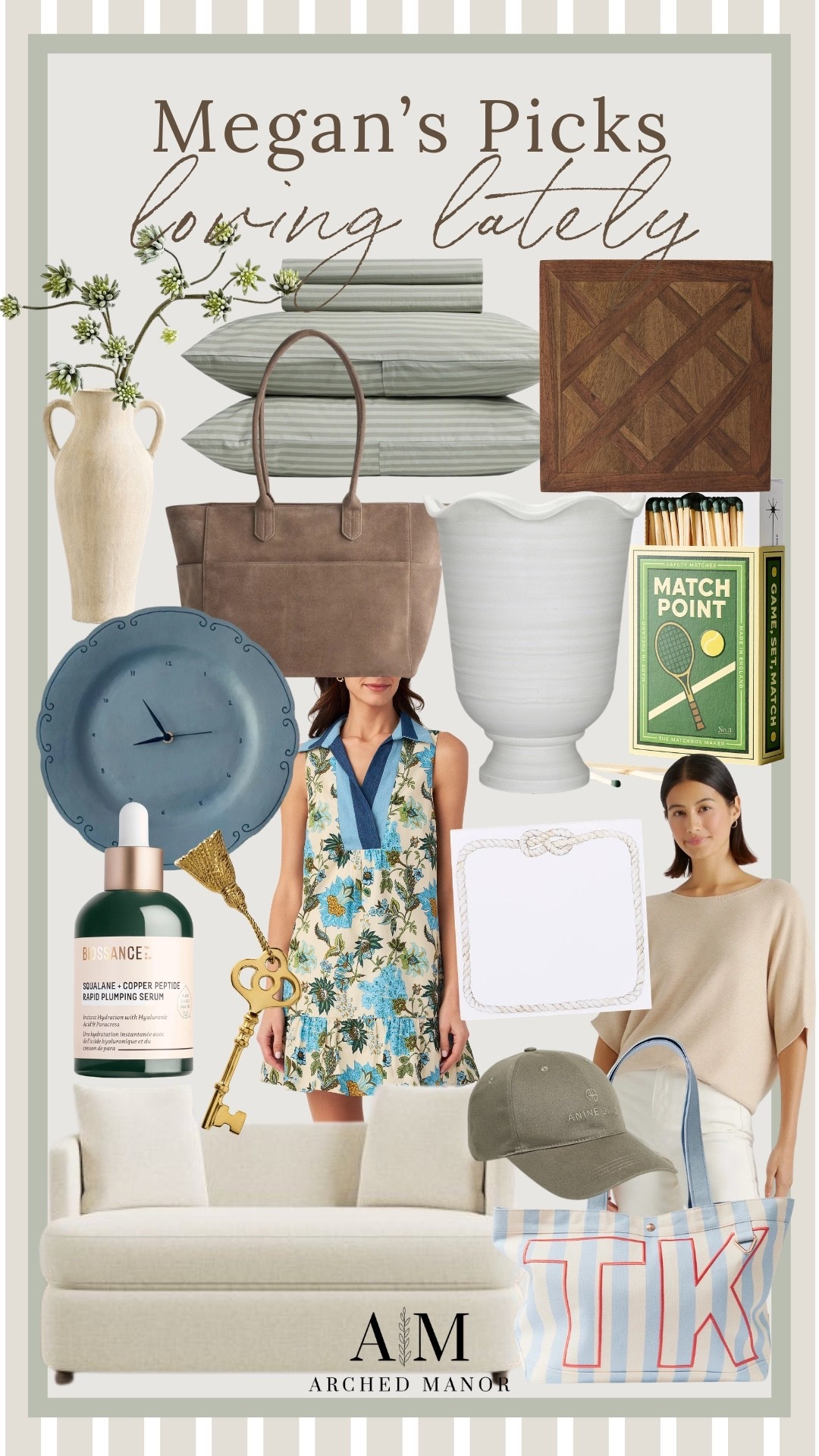The prettiest finds of the week! I think these would all make great Mother’s Day gifts, how fun is this clock?! If you’re looking for classic decor or a little spring wardrobe update, we’ve got you covered. 

#LTKSeasonal #LTKmomlife #LTKMothersDay