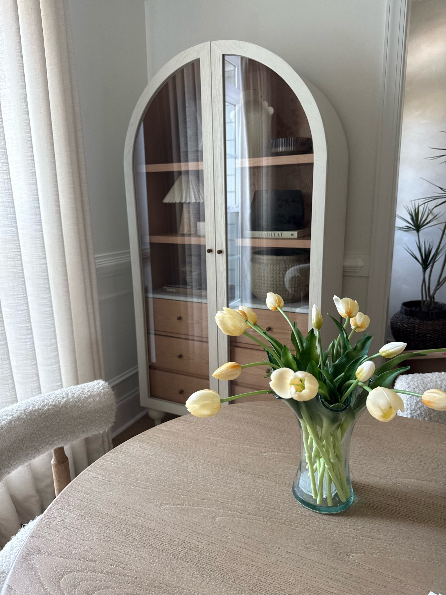 Curio cabinet 

Cabinet styling home decor bookshelf styling
Anthro fern cabinet 

#LTKFindsUnder100 #LTKHome #LTKStyleTip