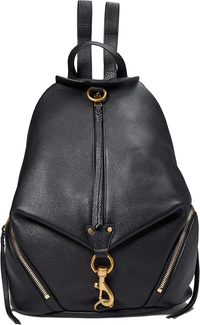 Rebecca Minkoff Jumbo Julian Backpack Black 1 One Size | Amazon (US)
