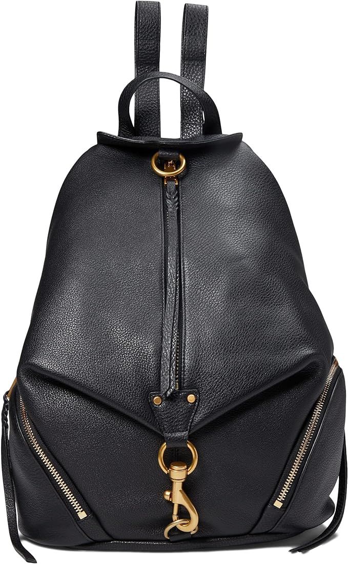 Rebecca Minkoff Jumbo Julian Backpack Black 1 One Size | Amazon (US)