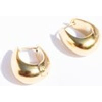 Cashew hoops thick hoops earrings gold hoops chunky hoop earrings sterling silver silver hoops gypsy | Etsy (US)