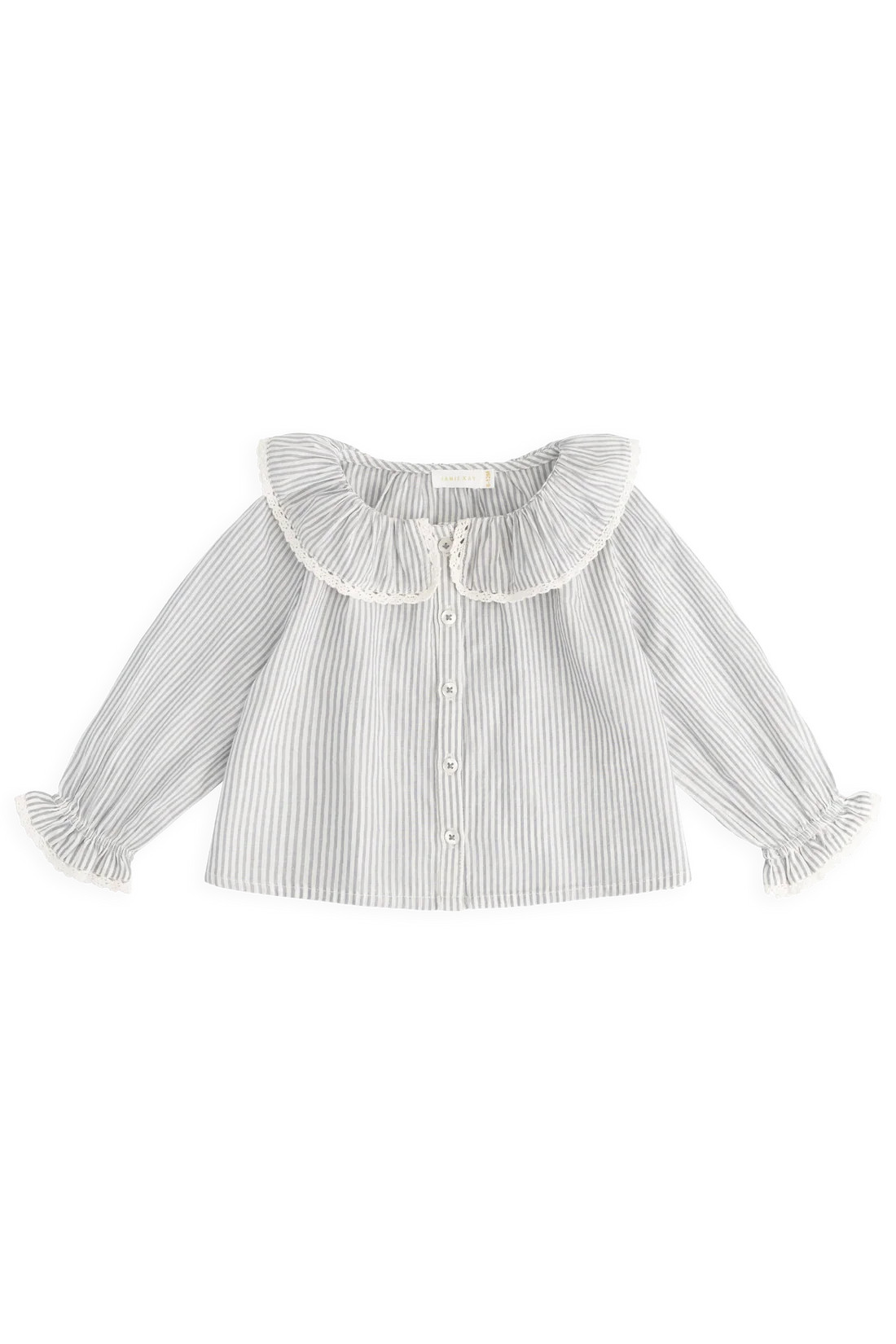 Organic Cotton Dovie Blouse - Harbour Stripe | Jamie Kay