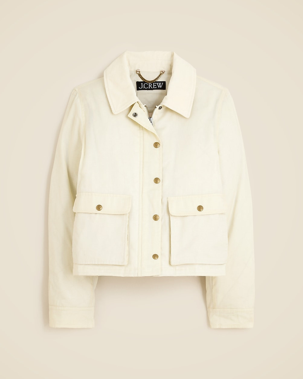 Cropped Barn Jacket&trade; in ripstop cotton | J. Crew US