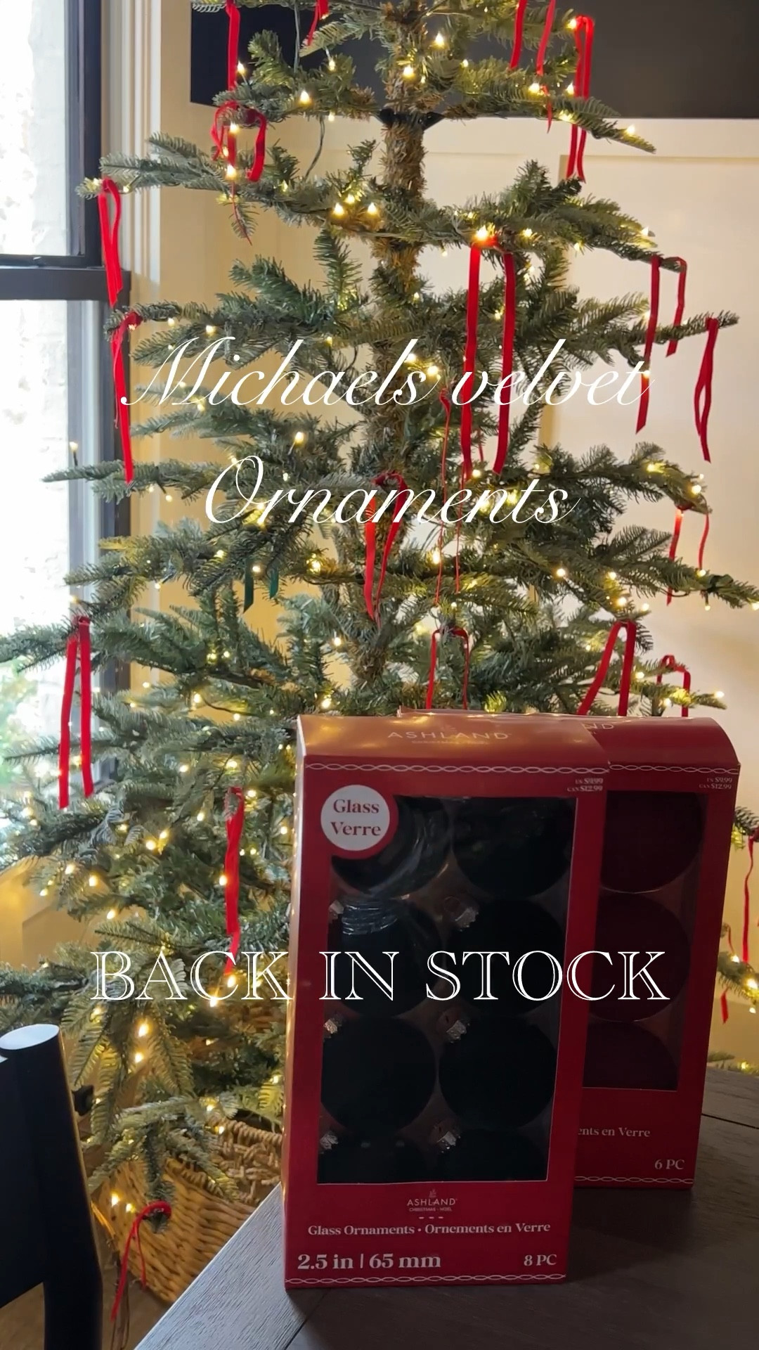 The viral flocked glass ball ornaments from @michaels are back in stock! Code OCT30OFF gets you 30% off 

#LTKHome #LTKSeasonal