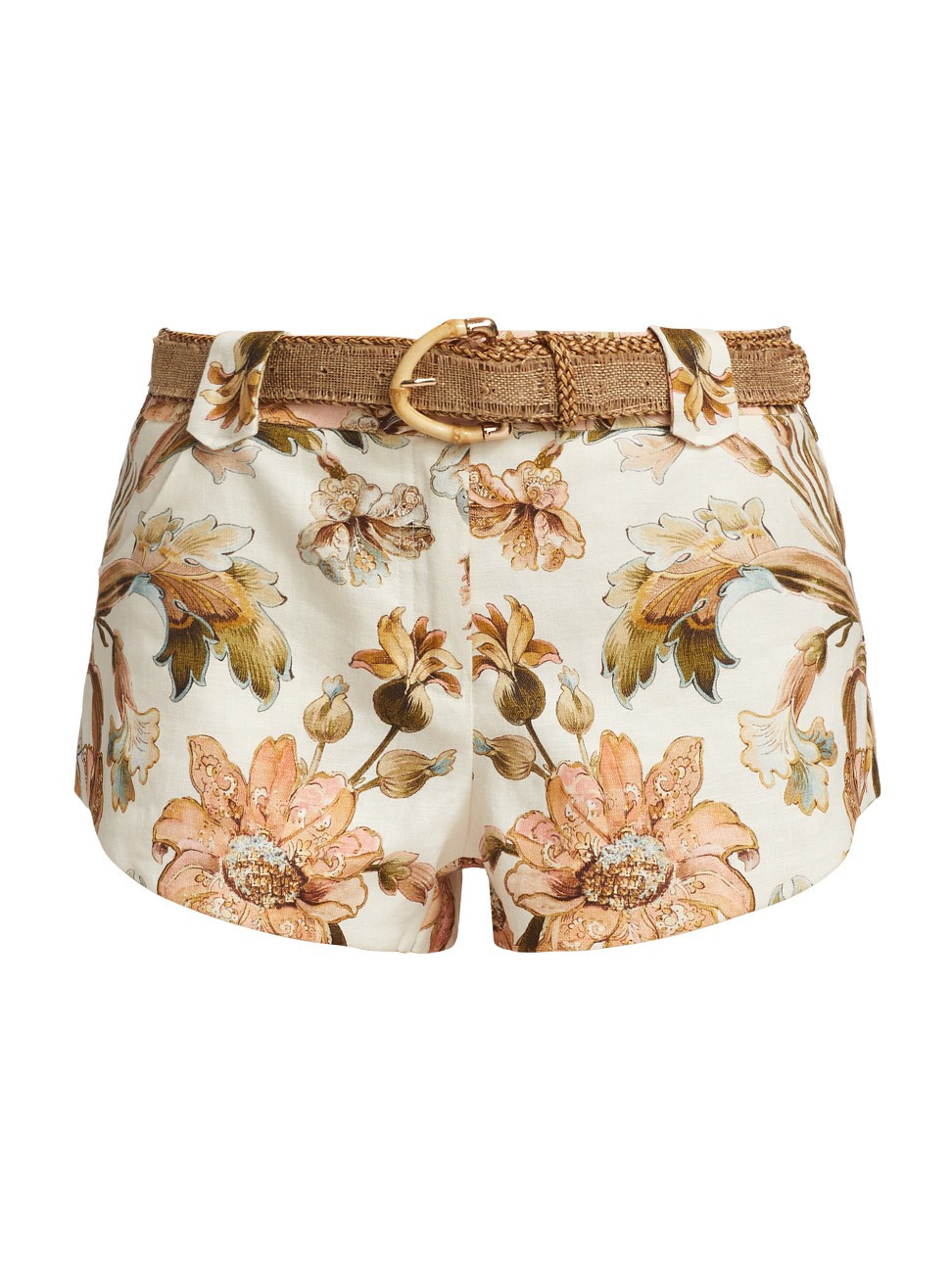 Women's Chintz Mini Shorts - Ivory Daisy Floral - Size 8 - Ivory Daisy Floral - Size 8 | Saks Fifth Avenue