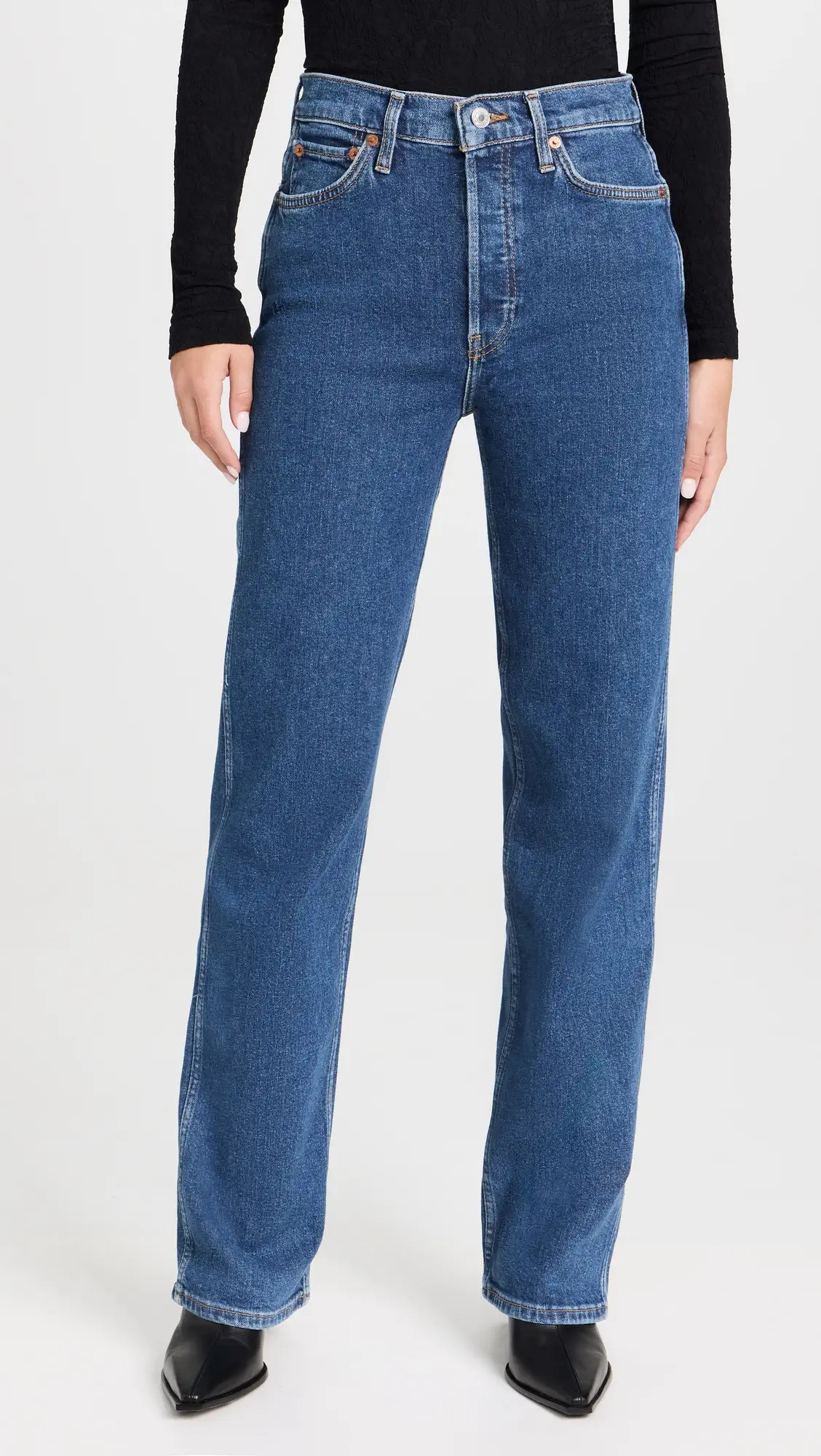 RE/DONE 90s High Rise Loose Jeans | Shopbop | Shopbop