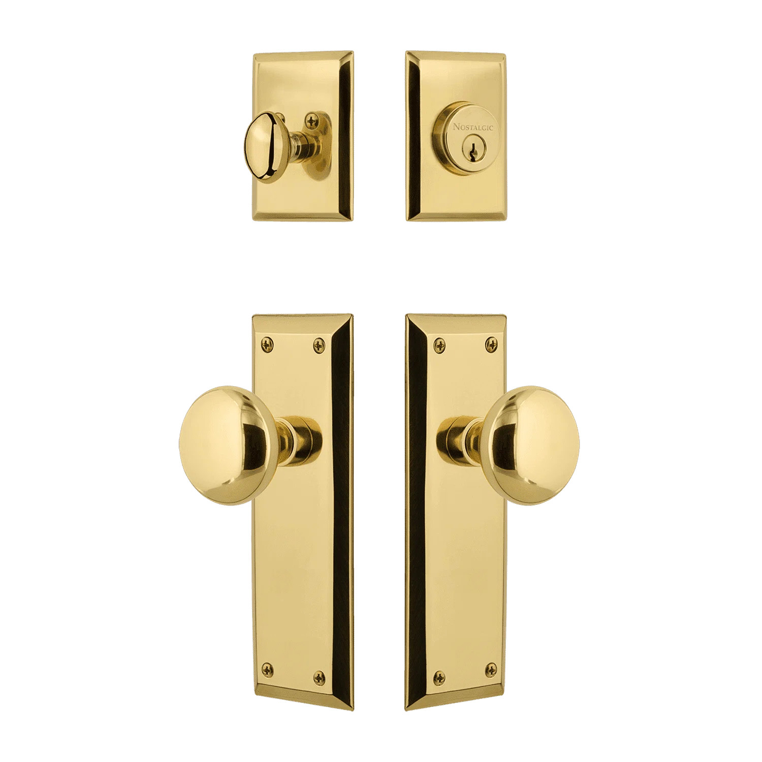 Nostalgic Warehouse New York Entry Set with New York Knob | Wayfair North America