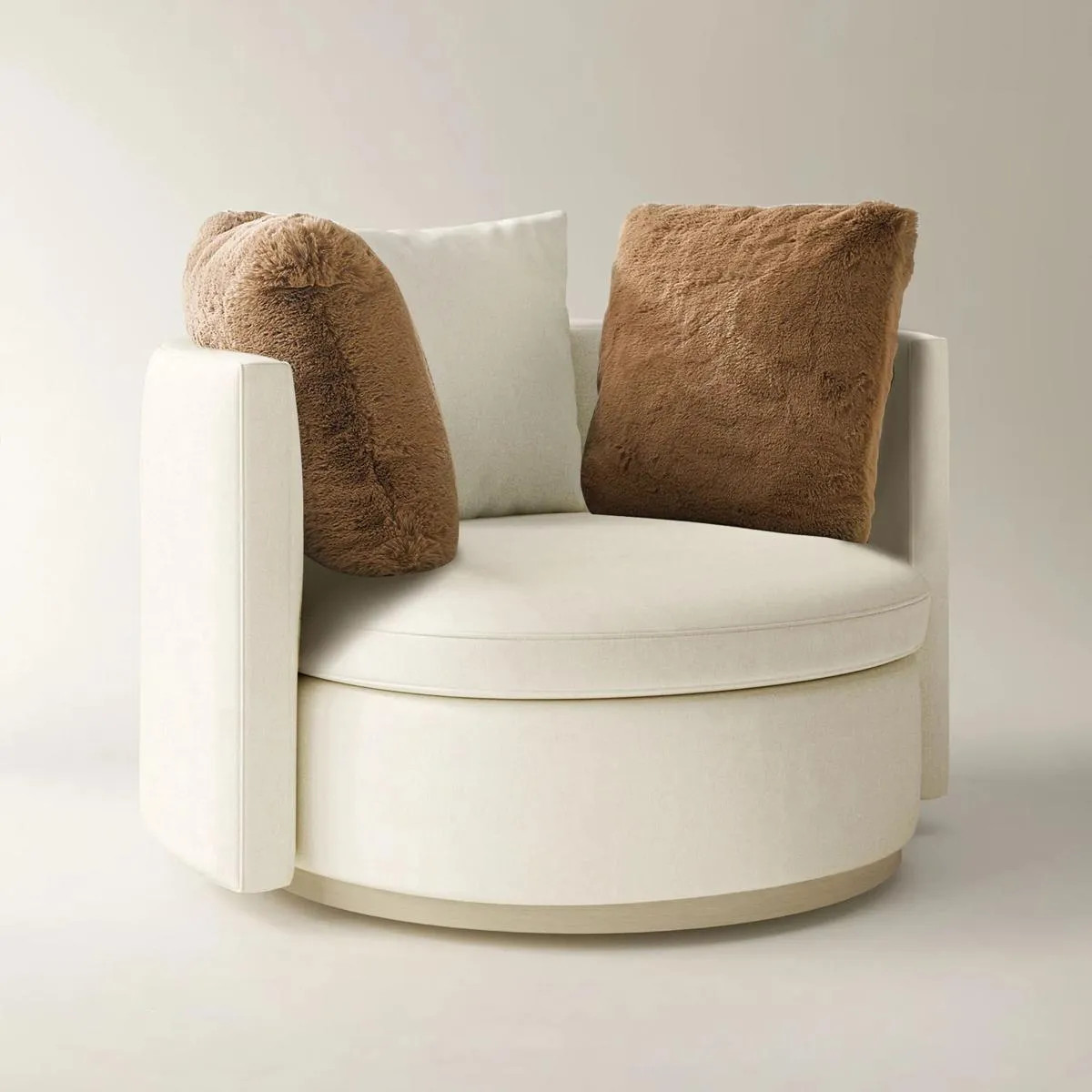 Stria Swivel Accent Chair | Z Gallerie