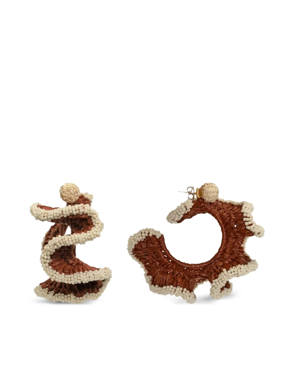 Johanna Ortiz Artistic Expressions Earrings | Brown | FARFETCH | Farfetch Global