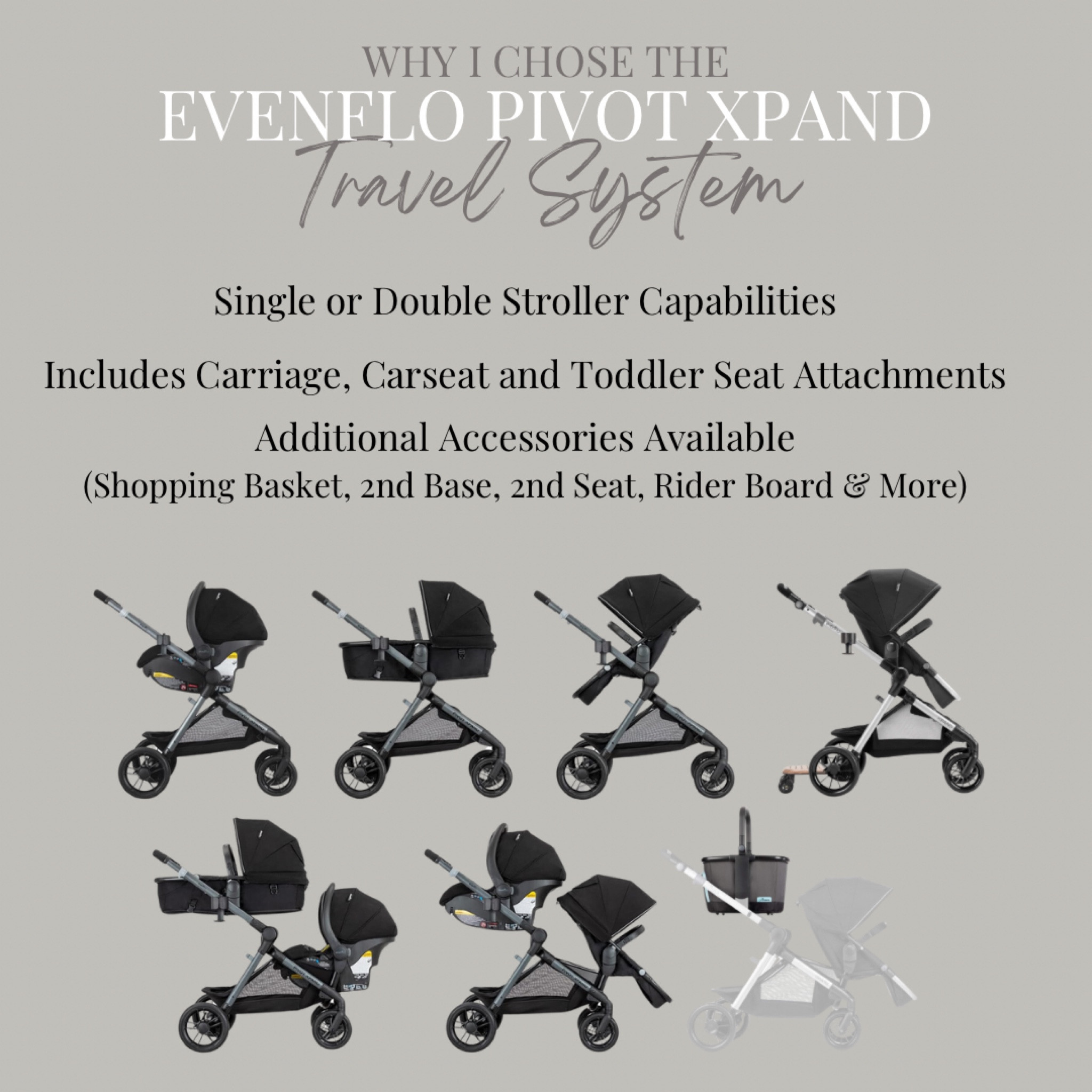 #singlestroller #doublestroller #travelsystem #stroller #carseat #evenflo #evenflopivot #evenflopivotxpand #baby #newborn #babyregistry #babyshower

#LTKkids #LTKbump #LTKbaby