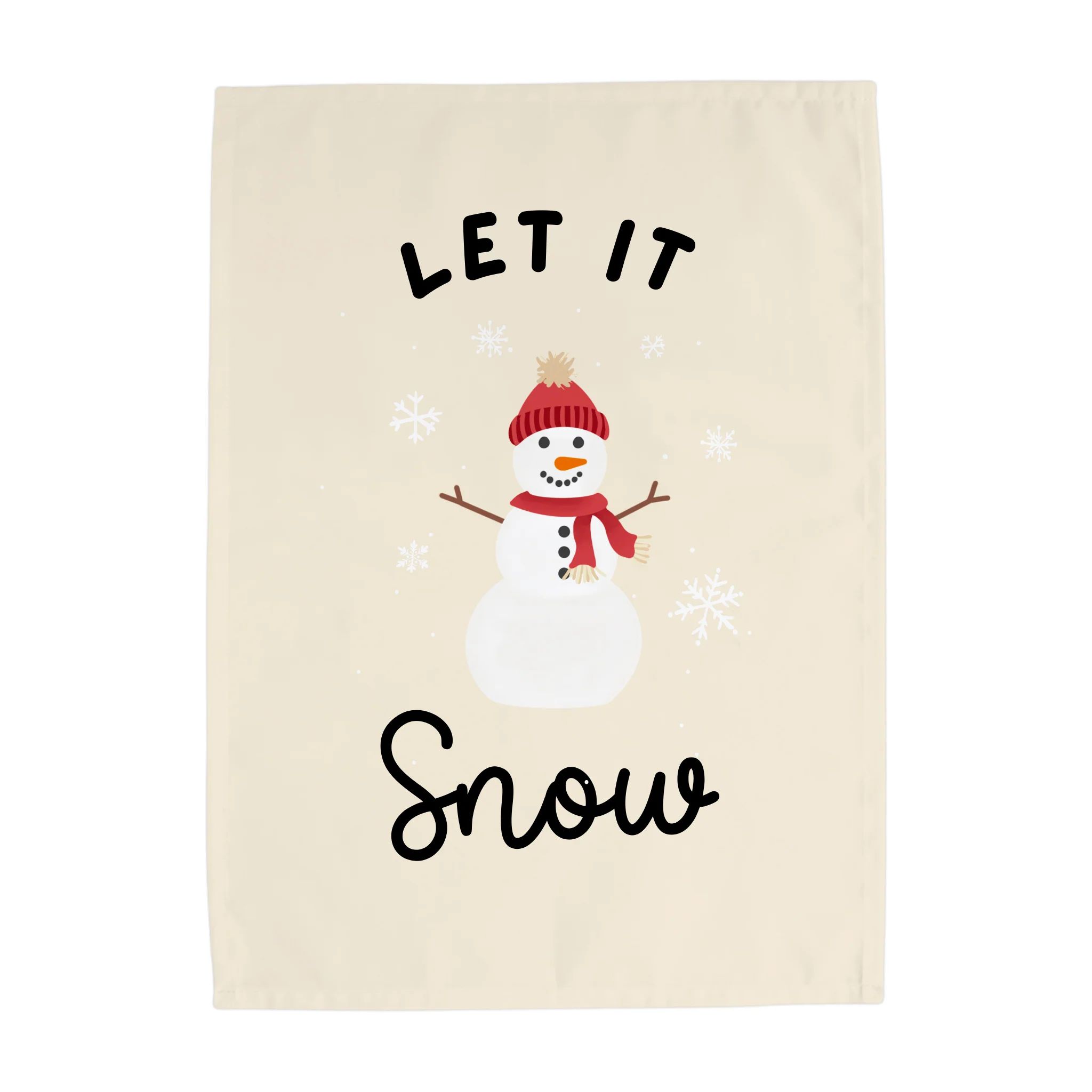 {Neutral} Let it Snow Banner | Hunny Prints