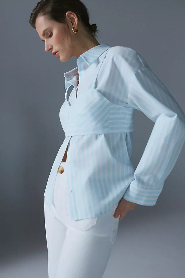 Buttondown Bralette Set | Anthropologie (US)