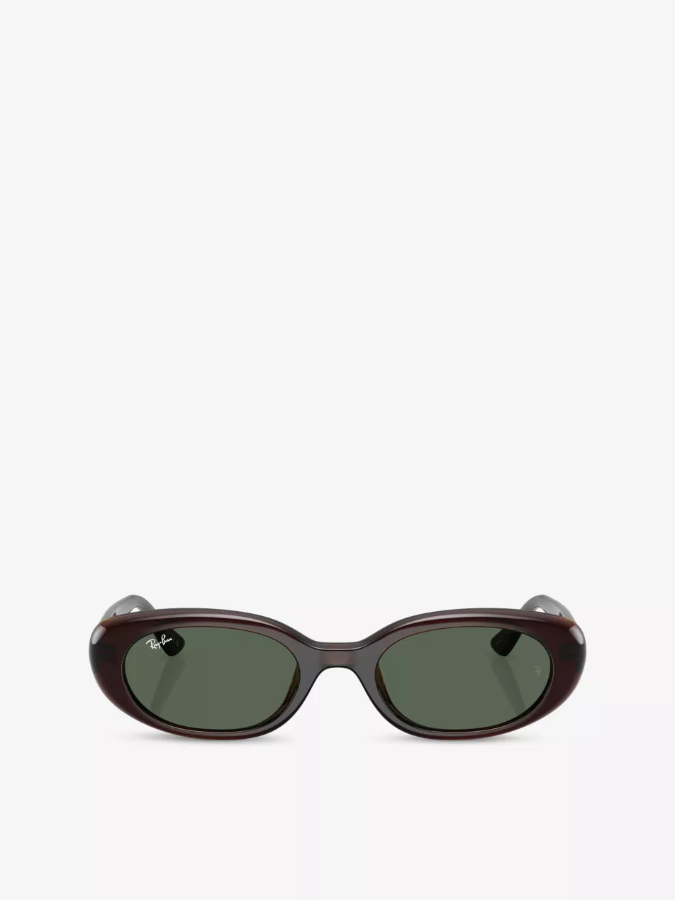 RB4441D Pillow-Frame Acetate Sunglasses | Selfridges