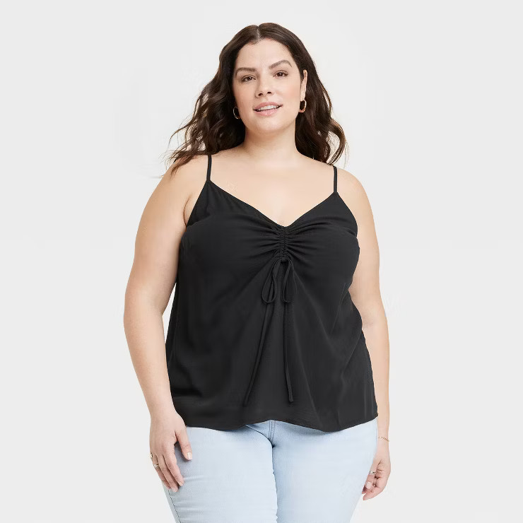 Women's Cinched Tank Top - Ava & Viv™ | Target