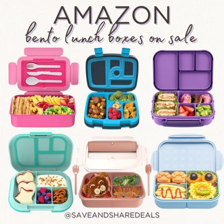 Kids bento box lunch boxes on sale! These are so great for school but also in the summer for picnics, roadtrips and more! 

Amazon finds, Amazon kids, kids lunch, kids snack, lunch box, lunch essentials, kids finds 

#LTKSaleAlert #LTKKids