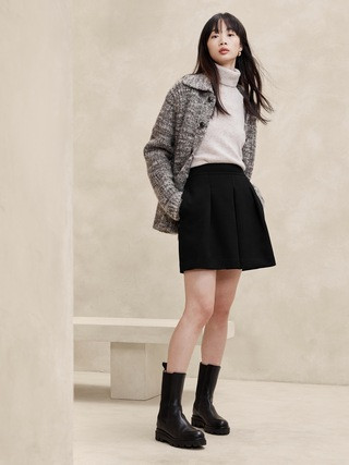 Trueno Pleated Skirt | Banana Republic (US)