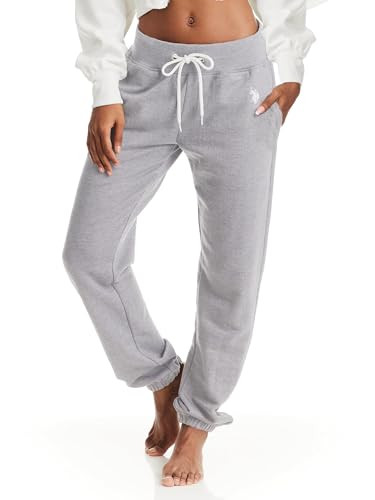U.S. Polo Assn. Womens Sweatpants with Pockets, French Terry Womens Joggers or Cuffed Leg Sweats | Amazon (US)
