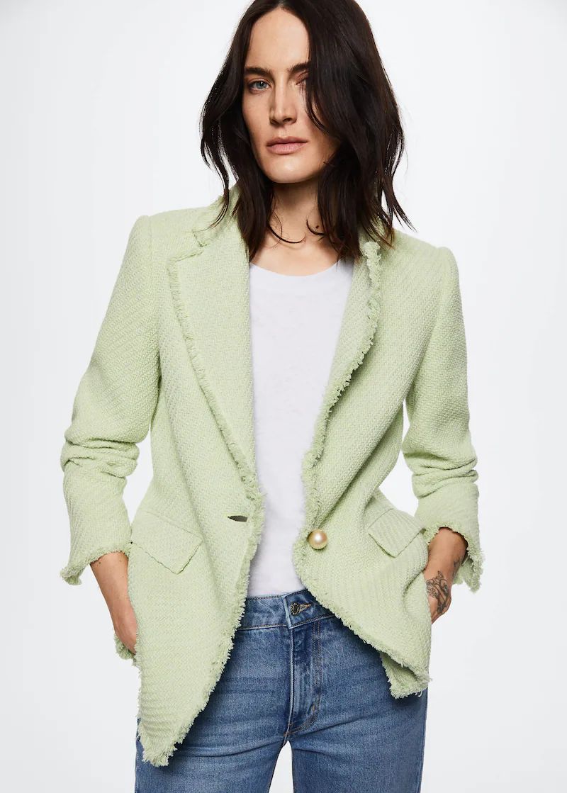 Search: tweed blazer (19) | Mango USA | MANGO (US)