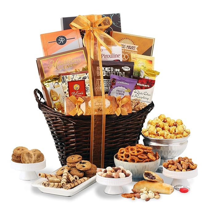Broadway Basketeers Thinking of You Gift Basket, Fresh Cookies, Gourmet Candy, Housewarming, Birt... | Amazon (US)