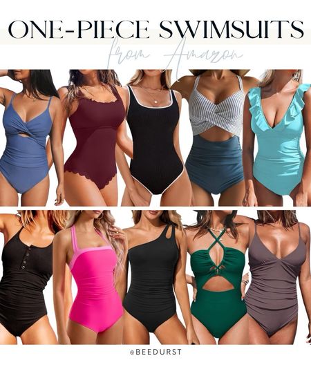 Amazon swimsuits, one piece swimsuits from Amazon, vacation outfit, swimwear looks for vacation, resort wear, affordable amazon vacation look, Miami outfit, spring beach vacation look, lake look

#LTKStyleTip #LTKSwim #LTKFindsUnder50