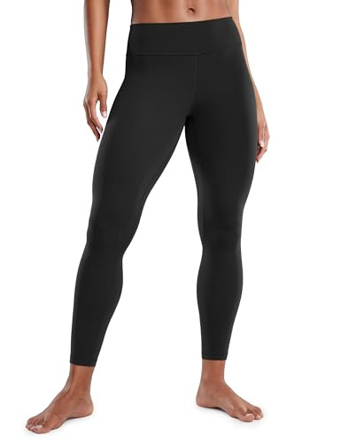 CRZ YOGA Women's Butterluxe Low Rise Workout Leggings 25 Inches - Comfy Buttery Soft Athletic Gym Lounge Yoga Pants Black XX-Small | Amazon (US)