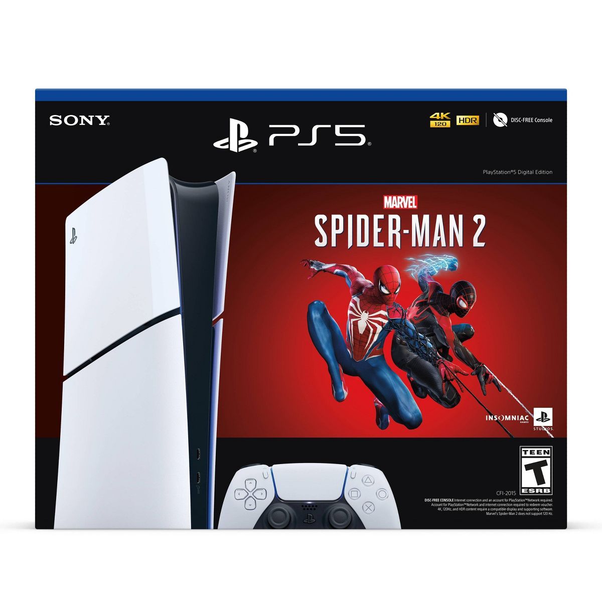 PlayStation 5 Digital Edition Console Spider-Man Bundle (Slim) | Target