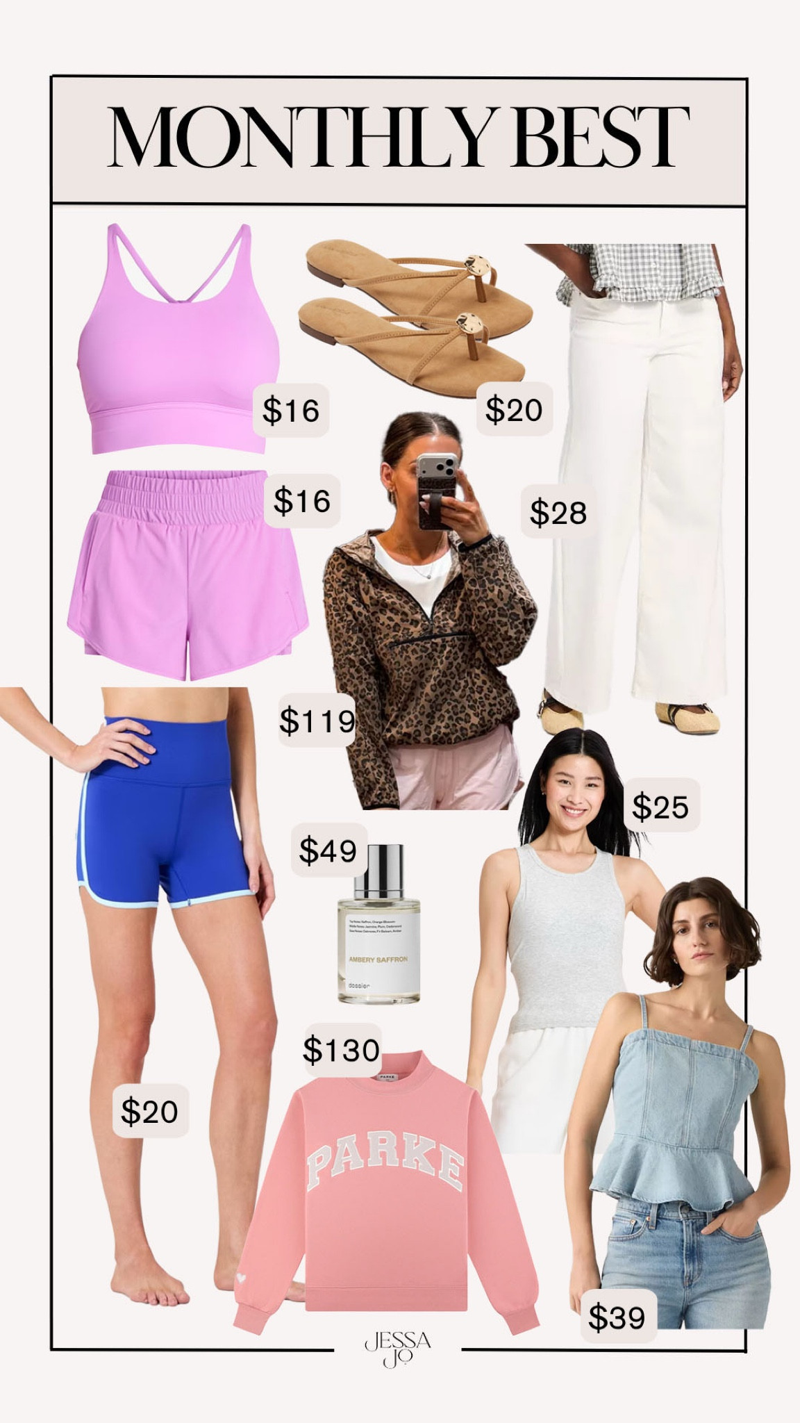 Monthly best sellers. April best sellers. Monthly favorites. Spring favorites. Walmart activewear. Target white jeans. Target active biker shorts. Lululemon leopard anorak. Target sandals. Designer inspired perfume  

#LTKActive #LTKSeasonal #LTKootd