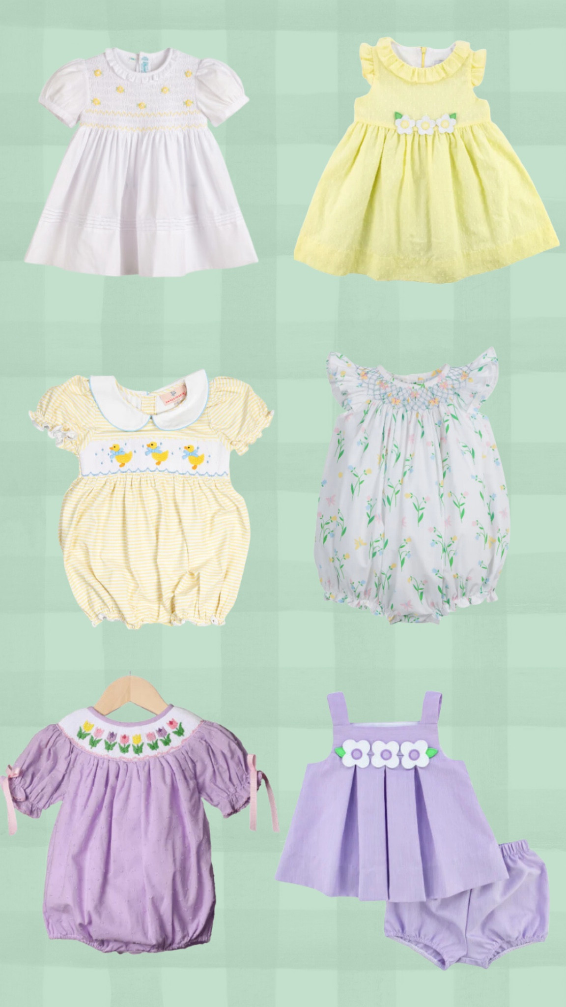 Darling little girls Easter dresses. 



#LTKSeasonal #LTKbaby #LTKkids
