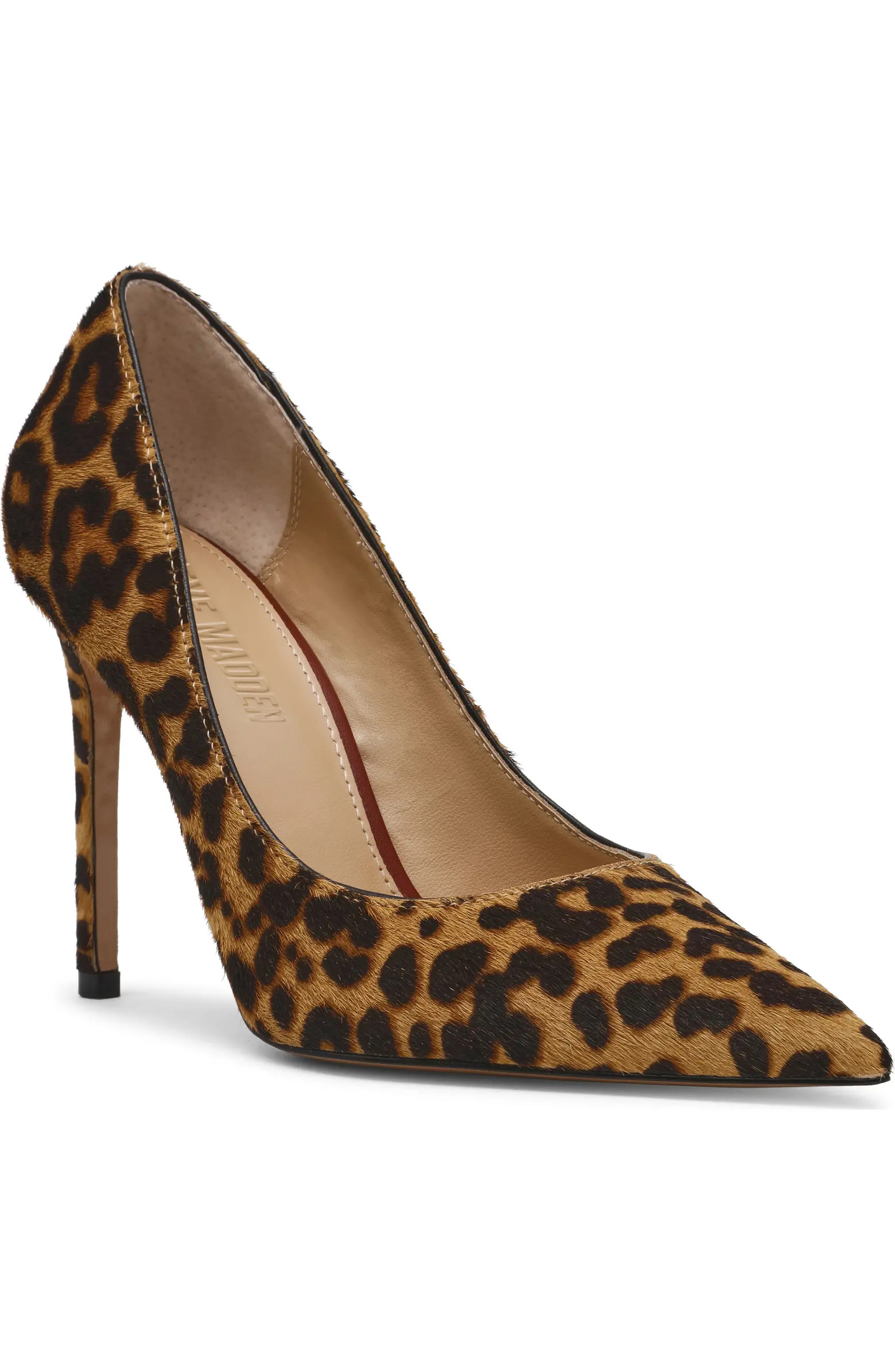 Steve Madden Thrive Genuine Calf Hair Pointed Toe Pump (Women) | Nordstrom | Nordstrom