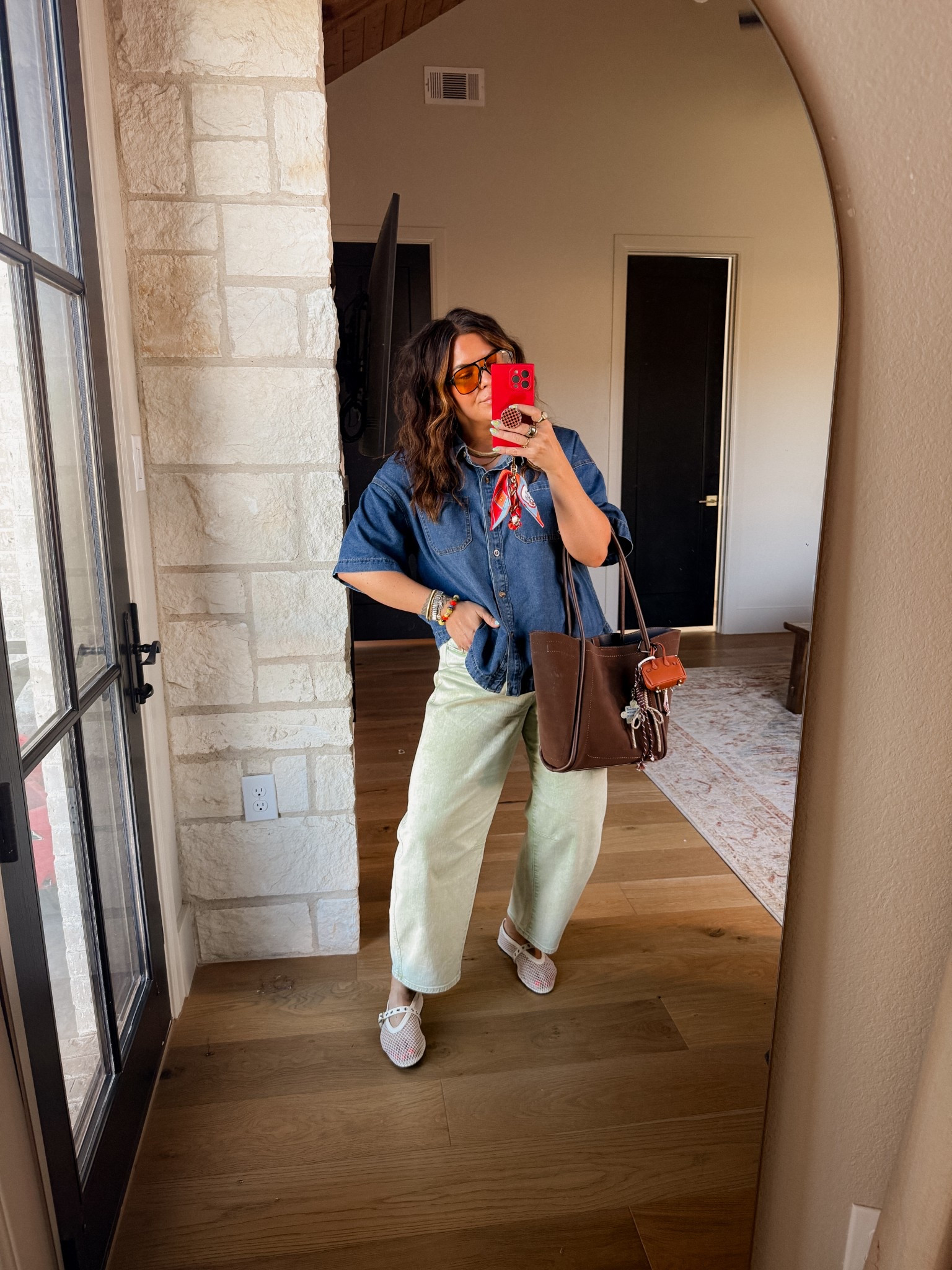 Busy day outfit for all activities. 
Denim shirt: XL
JEANS: TTS (I got the 14, and they are a little loose) **this color is sold out, but they are so good!
Shoes: TTS


#LTKStyleTip #LTKMidsize #LTKFindsUnder50