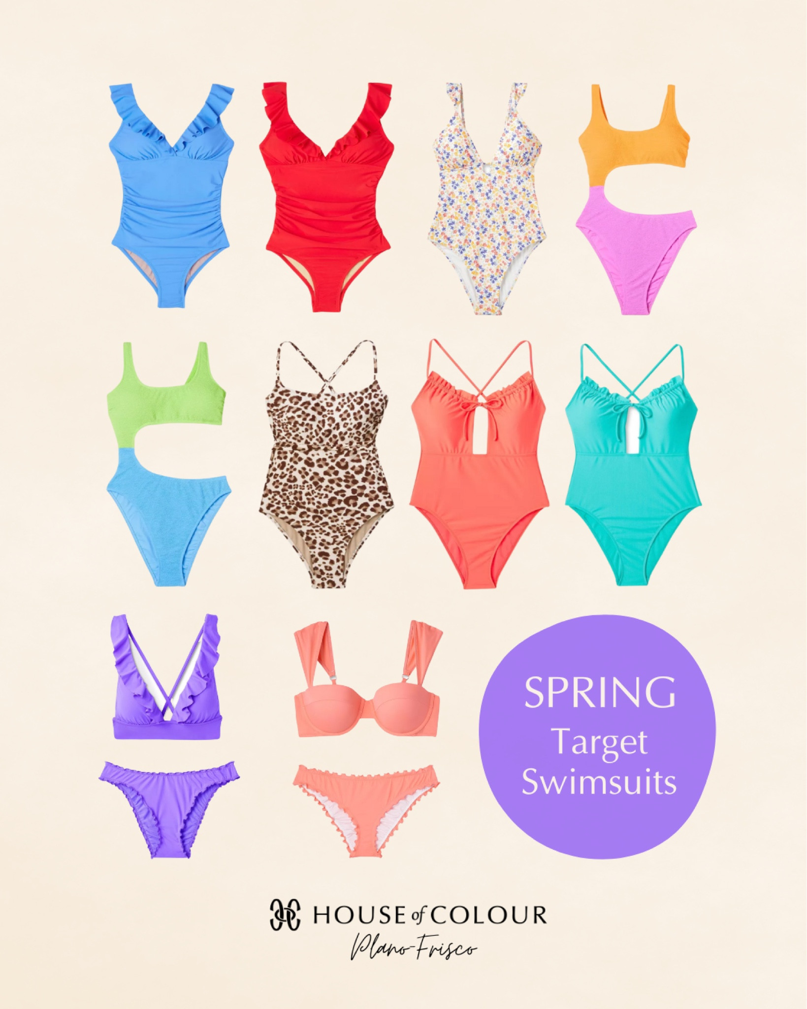 Tons of new swimsuit arrivals at Target perfect for Spring Break!

#target #targetstyle #newattarget #vacation #hoc #hocspring #swimwear #beach #houseofcolour 

#LTKfit #LTKSeasonal #LTKswim
