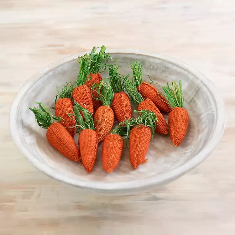 Orange Easter Carrots 12-pc. Filler | Kirkland's Home