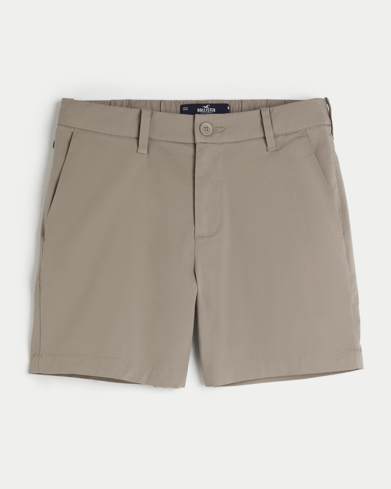 Men's Cooling Flat-Front Shorts 7"" from Hollister | Hollister (US)